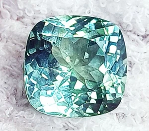 Turmalina verde natural corte príncipe 12,95 quilates piedras preciosas sueltas con certificado - Imagen 1 de 6