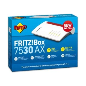 Router Fritz Box 7530AX - Wifi 6 2.4GHZ/5GHZ DSL Voip Supervectoring 35b - Bild 1 von 2