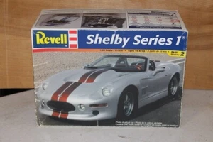 Revell Shelby Series 1 Model Kit 1:25 Unbuilt Open Worn Box - Picture 1 of 2