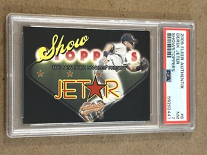 2005 FLEER AUTHENTIX DEREK JETER SHOWSTOPPERS #6 PSA GRADED NEAR MINT "7" MLBHOF - Picture 1 of 2