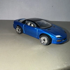 Matchbox Premiere JC Penney Exclusive Chevy Camaro Z-28 Coupe Blue Damage 1:63 - Picture 1 of 13
