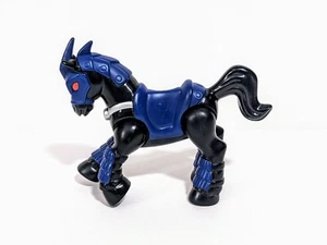 Imaginext War Horse Black and Blue Castle Knight Medieval Fantasy Animal Figure - Picture 1 of 4
