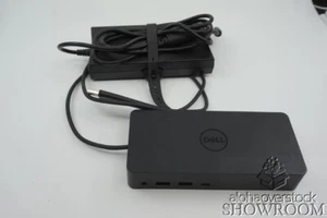 Used Dell D6000 USB3 Universal 4K Port Replicator Docking Station HDMI+130W PSU - Picture 1 of 8