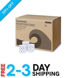 B6144 Toilettenpapier 2-lagig Klärgrube Safe - Großpackung 96 Rollen, umweltfreundlich Komfort - Bild 1 von 9