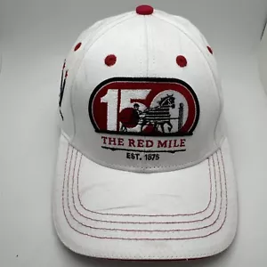 The Red Mile Race Track Hat Cap - Horse Racing Adjustable White GR62 - Picture 1 of 6