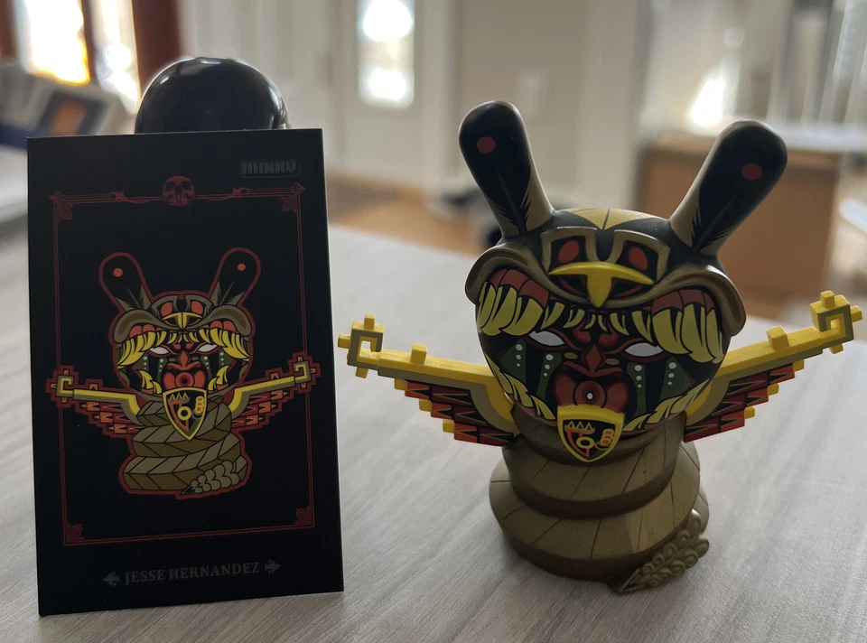 Kidrobot Dunny 3" Apocalypse Jesse Hernandez Kukulcan Designer Art Toy - Image 1 of 1
