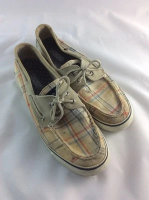 Women's Sperry Top Sider Canvas Shoes size 8.5 - Image 1 of 4