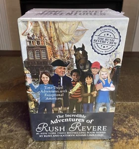 Die unglaublichen Abenteuer von Rush Revere, Rush Limbaugh 5 Bücher Box Set: Neu - Bild 1 von 7