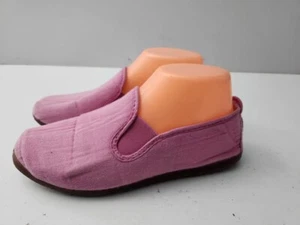Zapatos planos informales sin cordones de tela rosa estilo hilo dental para damas Reino Unido 4 EUR 37-A137 - Imagen 1 de 7