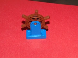 LEGO DUPLO JAKE'S PIRATE SHIP BUCKY SET STEERING WHEEL - FREE SHIPPING - Picture 1 of 2