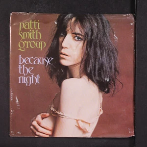PATTI SMITH: because the night / god speed ARISTA 7" Single 45 RPM - Picture 1 of 4