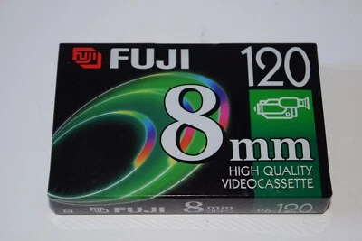 Fuji 120 8 мм высокого качества видео кассета ленты P6-120 совершенно новый запечатанный нераспечатанный - Изображение 1 из 4