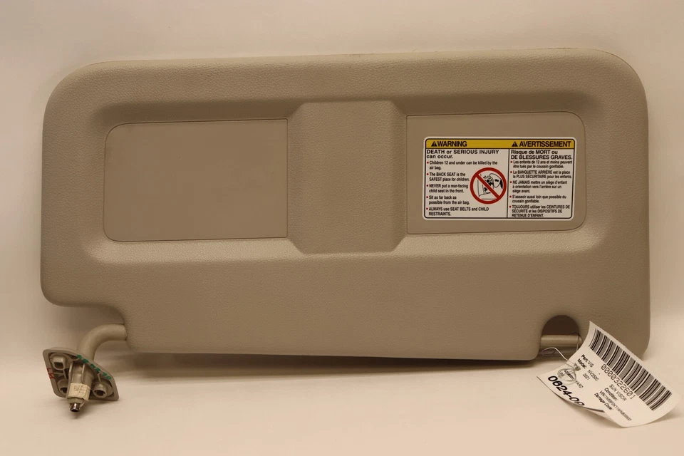 2012-2021 NISSAN NV1500 NV2500 NV3500 RIGHT PASSENGER SIDE SUN VISOR SHADE OEM - Image 1 of 4