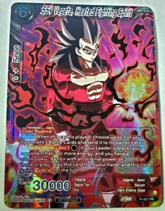 Dragon Ball Super: Masters SS4 Vegeta Heated Fighting Spirit Championship- HOLO - Imagen 1 de 3