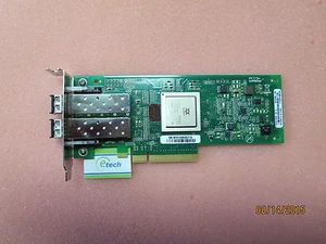 AJ764-63002 HP QLogic QLE2562 PCIe 8Gb FC HBA, HP SP# 489191-001, Low-profile - Picture 1 of 3