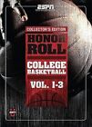 Espn - Honor Roll College Basketball 3 Pack Vol.1-3 Collector's Edition