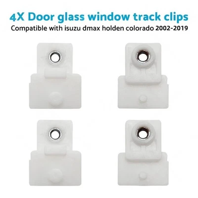 4X Door Window Glass Track Clip for Isuzu D-Max Holden Colorado Rodeo 02-19 J - image 1 of 4