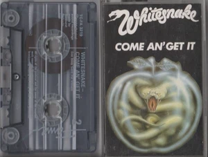 Whitesnake - Come An' Get It - Cassette Album (Reissue) - Picture 1 of 2