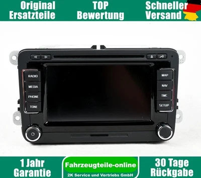 Navigationssystem Autoradio DAB+ Skoda Superb II 3T 3T0035686N - Bild 1 von 4