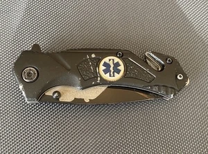 EMT Rescue Linerlock Folding Knife - Picture 1 of 3