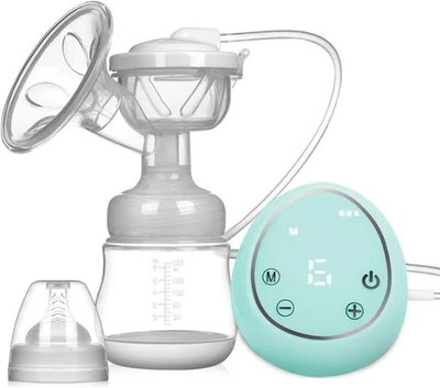 Pompe à lait électrique pompe à lait pour sein rechargeable avec 3 modes et 9... - Photo 1/4