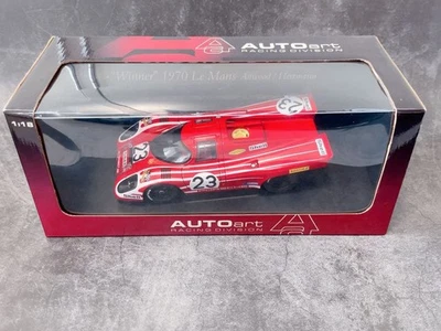 Auto Art Porsche 917K 23 1970 Le Mans Winner Model Car Limited Edition - Immagine 1 di 4