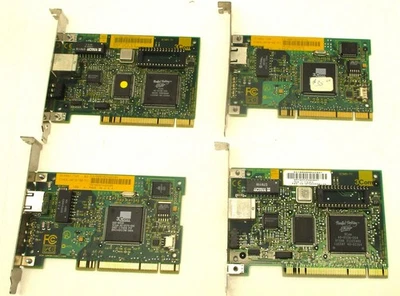 Vintage 1999 FOUR 3COM 3C905C-TX PCI Network Adapters - Image 1 of 4