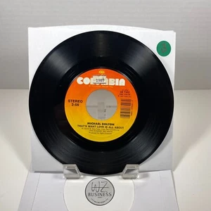Michael Bolton That's What Love Is All About/Take A Look At My Face 38 7322 - Picture 1 of 2