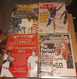 8 OHNE ETIKETT Sport Illustrate SI LOT Michael Jordan Dennis Eckersley Olympische Spiele - Bild 1 von 2