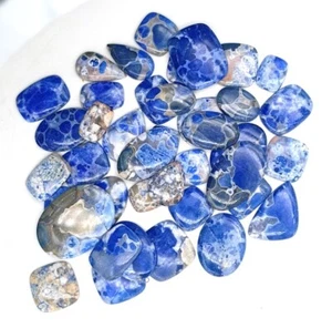 Natural Blue Cobra Loose Cabochon Gemstone Mix Shape & Size Top Quality 72597 - Picture 1 of 6