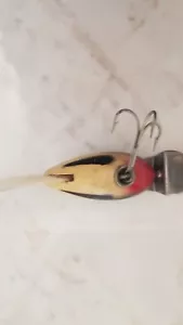 VINTAGE CREEK CHUB DINGER SKUNK FISHING LURE - Picture 1 of 5