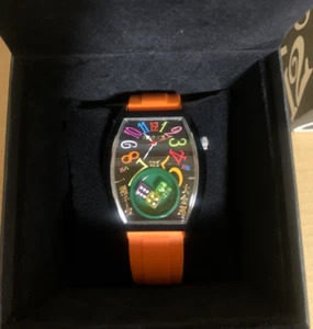 Reloj Frank Miura King Macau Gamble Edición Limitada Negro Naranja - Imagen 1 de 3
