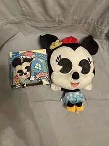 NEW Disney Doorables Puffables Mickey & Friends 10" Plush Toy - Minnie Mouse - Picture 1 of 3