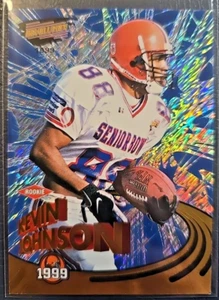 1999 Pacific Revolution Kevin Johnson 43 Senior Bowl Rookie Football Card - Picture 1 of 2