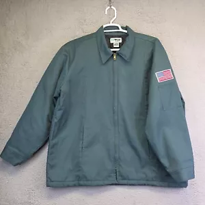 Chaqueta UniWear Para Hombres 2XL Verde Permalizada Cadera Acolchada Mecánica Taller Trabajo UniWear - Imagen 1 de 14