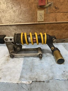03-04 HONDA CBR600RR OEM REAR BACK SHOCK ABSORBER SUSPENSION - Picture 1 of 13