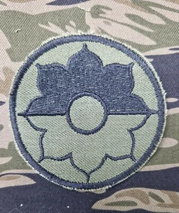 US Army cut Edge Shoulder Patch 9th Infantry OG 107 - Picture 1 of 1