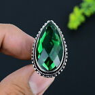 Diopside Gemstone 925 Sterling Silver Ring Mother's Gift Jewelry Size-6"MA-96
