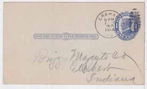 TurtlesTradingPost- Graham, Missouri 1914 - Chicago Telephone Mfg Co Card - Picture 1 of 2
