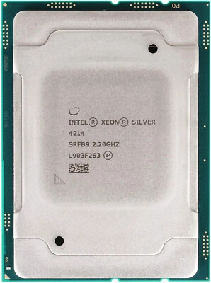 Intel Xeon Silver 4214 (SRFB9) 2.2 GHz 12-Core Processor FULL VERSION - Image 1 of 2