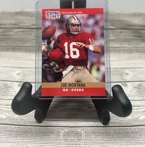Joe Montana 1990 Pro Set #293 San Francisco 49ers NFL Football Card-Fast Ship - Picture 1 of 2