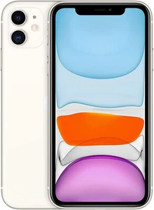 Apple iPhone 11 128GB NETWORK UNLOCKED WHITE PRISTINE A+ CONDITION 100% BATTERY - Picture 1 of 3