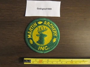 New Old Stock Martin Archery Patch Sew-On Deer Hunting LOTS of Patches Listed - Picture 1 of 3