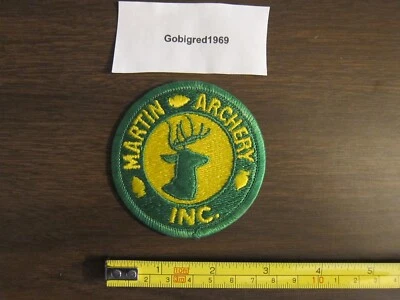 New Old Stock Martin Archery Patch Sew-On Deer Hunting LOTS of Patches Listed - Image 1 of 3