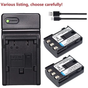 Battery or Charger for CANON EOS 350D 400D NB-2LH NB-2L PC1018 E160814 G9 G7 - Picture 1 of 52