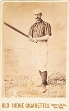 1888-89 Old Judge Cabinet N173 Tim Keefe         Hall of Famer     Reprint