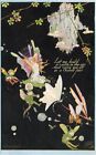 Ca 1910 Tuck Oilette Postcard, Fairyland Fancies, Fairies, Fantasy, Uk