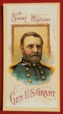 American Civil War Generals - Card #01 - Ulysses S. Grant - 1995