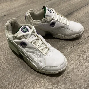FILA Wimbledon Championship W US6.5 Evergrind Offical Ball Girl Tennis Shoes NEW - Picture 1 of 11