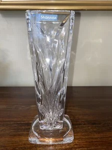 Shannon Crystal Godinger “Serenade” Crystal Vase Vintage Cut Crystal - Picture 1 of 7